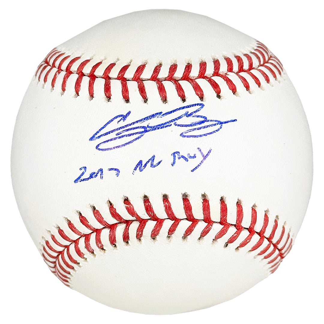 Cody Bellinger Signed 2017 NL ROY Inscription Rawlings Official Major League Baseball (Fanatics/MLB)