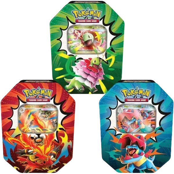 Ascended Heroes Tins (Factory Sealed Case of 6 Tins (2 of Each) (FREE Double Box Shipping))