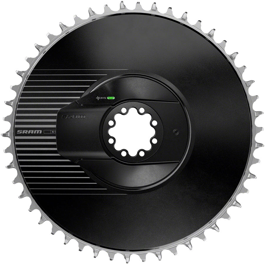 SRAM RED AXS Aero Power Meter Chainring Kit - 44t, 12/13-Speed, 8-Bolt Direct-Mount, 6.5mm Offset, Black, E1