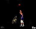 Stephen Curry Autographed 16x20 Photo Golden State Warriors Spotlight JSA