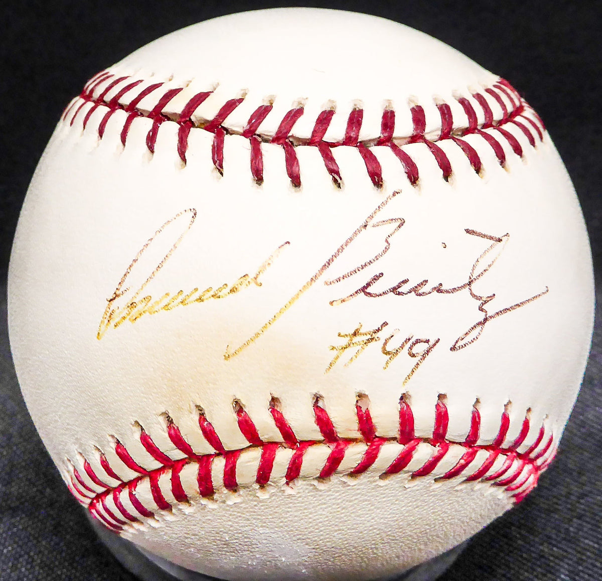 Armando Benitez, Steve Trachsel & Jeff D'Amico Autographed Official MLB Baseball New York Mets SKU #220983