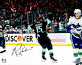 Riley Sheahan Autographed 16x20 Photo Seattle Kraken Fanatics Holo