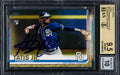 Fernando Tatis Jr. Autographed 2019 Topps Gold Rookie Card #410 San Diego Padres BGS 9.5 Auto Grade Gem Mint 10 Beckett BAS #14984831