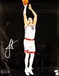 Nikola Jokic Autographed 16x20 Photo Denver Nuggets 2023 NBA Finals Spotlight JSA