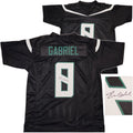 Oregon Ducks Dillon Gabriel Autographed Black Jersey Beckett BAS Witness
