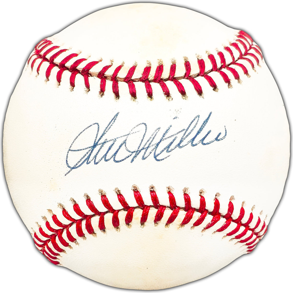 Stu Miller Autographed Official AL Baseball San Francisco Giants, Baltimore Orioles Beckett BAS #BK44405