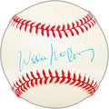 Willie McCovey Autographed Official NL Baseball San Francisco Giants Beckett BAS #BK44453