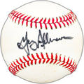 Gary Allenson Autographed Official MacPhail AL Baseball Boston Red Sox Beckett BAS #BK44468