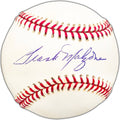 Frank Malzone Autographed Official MLB Baseball Boston Red Sox Beckett BAS #BK44573