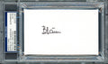 Borislav "Bora" Stankovic Autographed 3x5 Index Card PSA/DNA Stock #211355