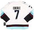 Seattle Kraken Jordan Eberle Autographed White Fanatics Jersey Size XL Fanatics Holo Stock #211624