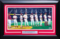 1990 Cincinnati Reds Team Autographed Framed 12x24 Panoramic Photo Cincinnati Reds With 9 Signatures Including Barry Larkin & Lou Piniella Beckett BAS