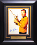 William Shatner Autographed Framed 11x14 Photo Star Trek JSA