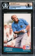 Arnold Palmer Autographed 1991 Pro Set Card #220 Beckett BAS #16177166