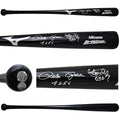 Ichiro Suzuki & Pete Rose Autographed Black Mizuno Player Model Bat Seattle Mariners "Hits" PR Holo & IS Holo Stock #212164