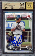 Fernando Tatis Jr. Autographed 2016 Bowman Prospect Rookie Card #BP17 San Diego Padres BGS 9.5 Auto Grade Gem Mint 10 Highest Graded Beckett BAS #15350053