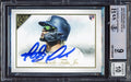 Fernando Tatis Jr. Autographed 2019 Topps Gallery Rookie Card #56 San Diego Padres BGS 9 Auto Grade Gem Mint 10 Beckett BAS #15350420
