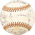 1974 Minnesota Twins & Chicago White Sox Team Autographed Official Little League Baseball With 23 Signatures Including Karmon Killebrew