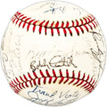 1982 Minnesota Twins Team Autographed Official AL Baseball With 29 Signatures