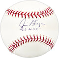 Jim Gosger Autographed Official MLB Baseball New York Mets "69 WSC"
