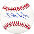 Dick Lines Autographed Official MLB Baseball Washington Senators