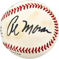 Al Moran Autographed Official NL Baseball New York Mets