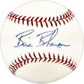 Brian Bohanon Autographed Official AL Baseball Texas Rangers