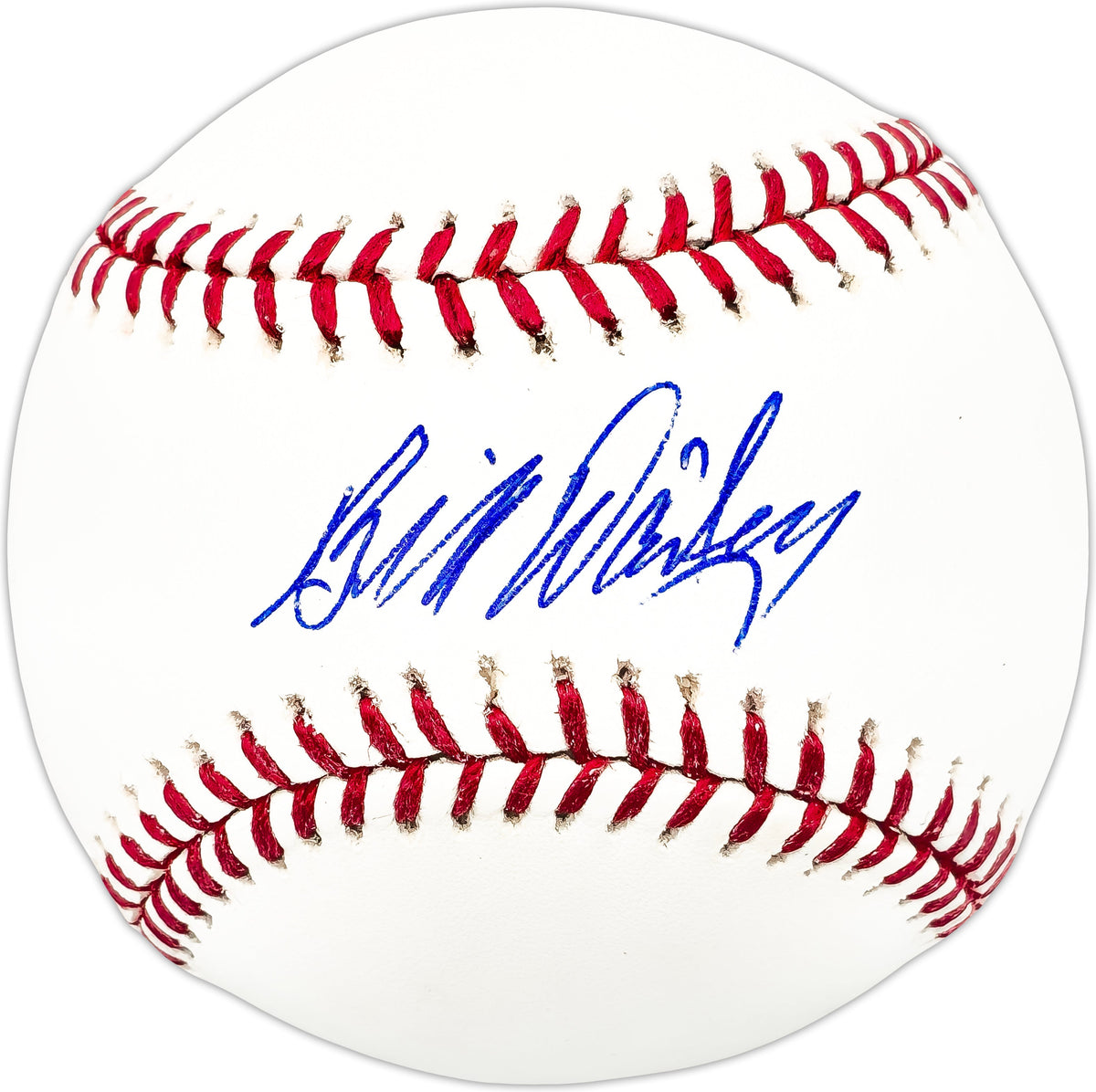 Bill Dailey Autographed Official MLB Baseball Cleveland Indians, Detroit Tigers