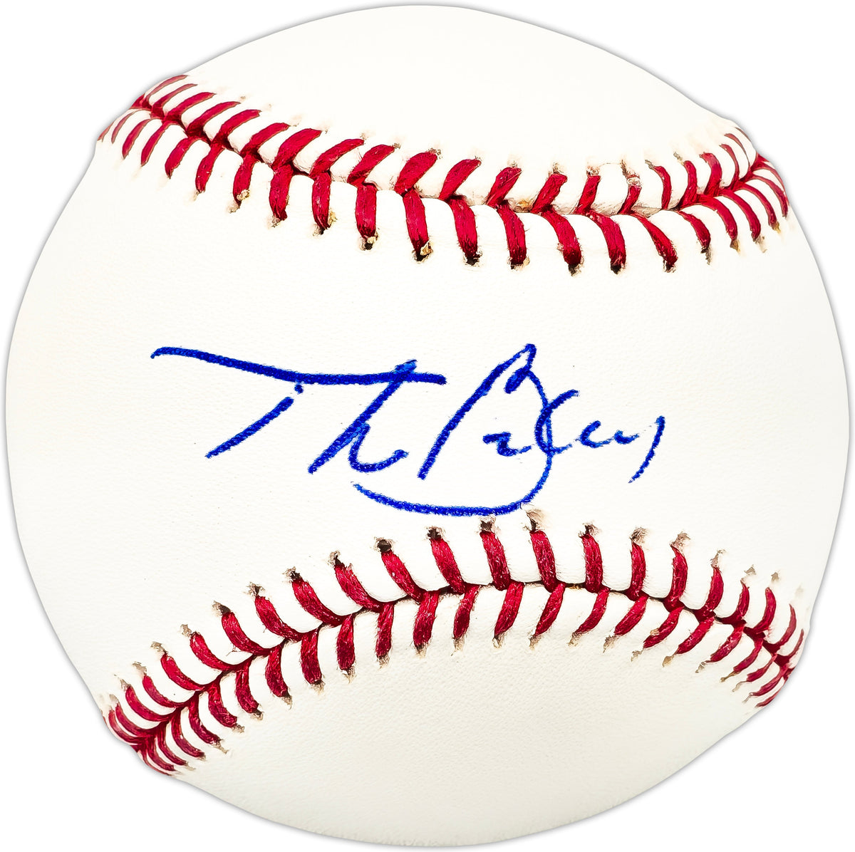 Thad Bosley Autographed Official MLB Baseball Chicago Cubs, Chicago White Sox