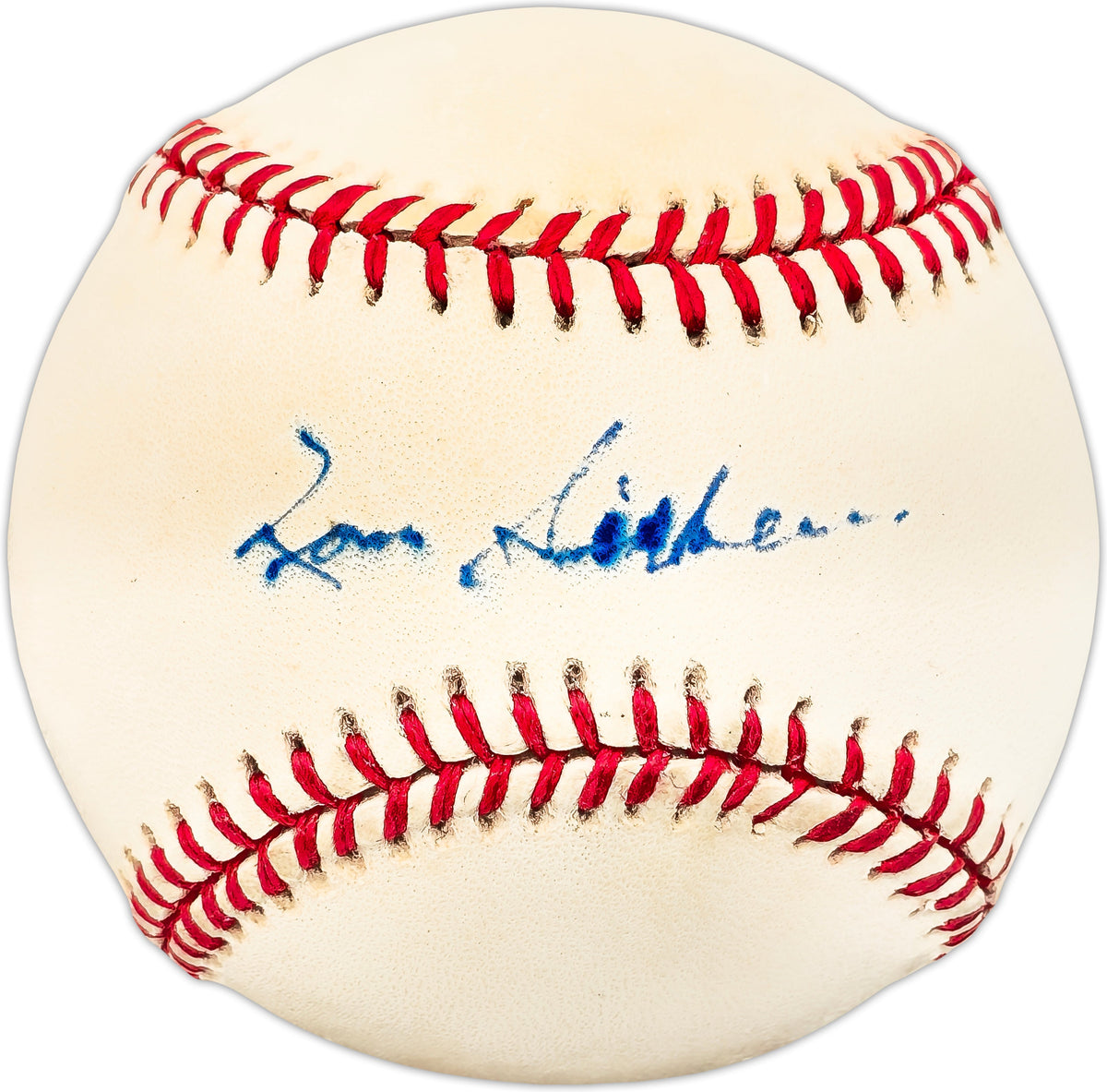 Norm Siebern Autographed Official AL Baseball Boston Red Sox