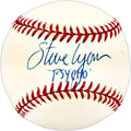 Steve Lyons Autographed Official AL Baseball Boston Red Sox "Psycho"