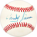 Candy Sierra Autographed Official NL Baseball Cincinnati Reds, San Diego Padres