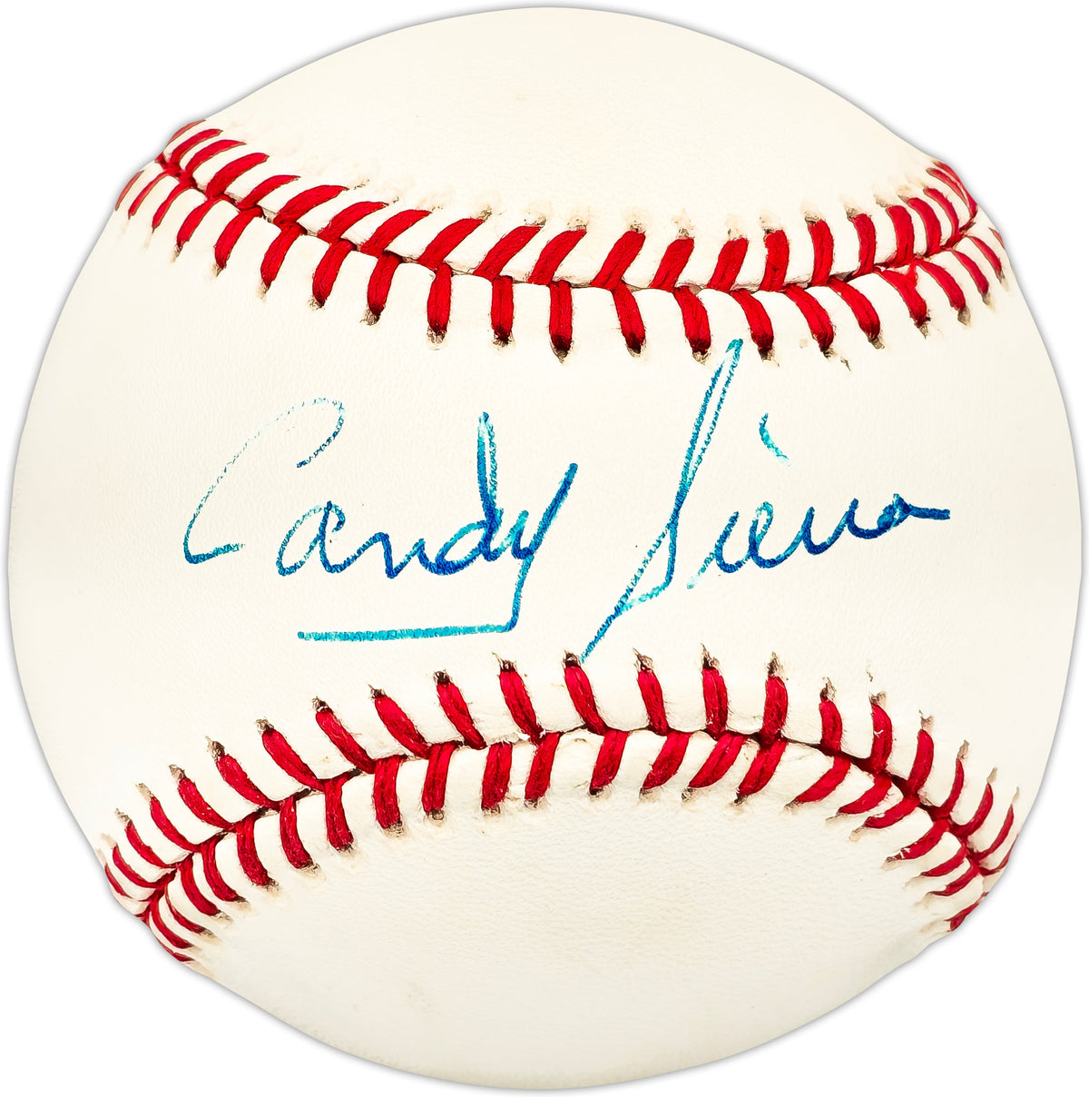 Candy Sierra Autographed Official NL Baseball Cincinnati Reds, San Diego Padres