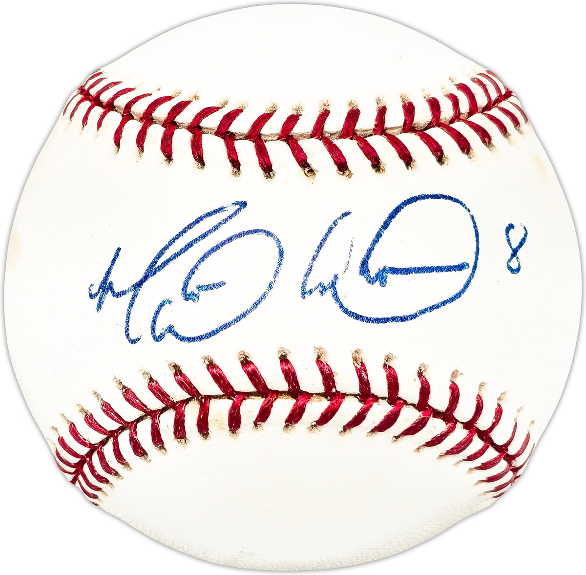 Mike DeFelice Autographed Official MLB Baseball St. Louis Cardinals, Detroit Tigers