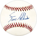 Steve Adkins Autographed Official AL Baseball New York Yankees