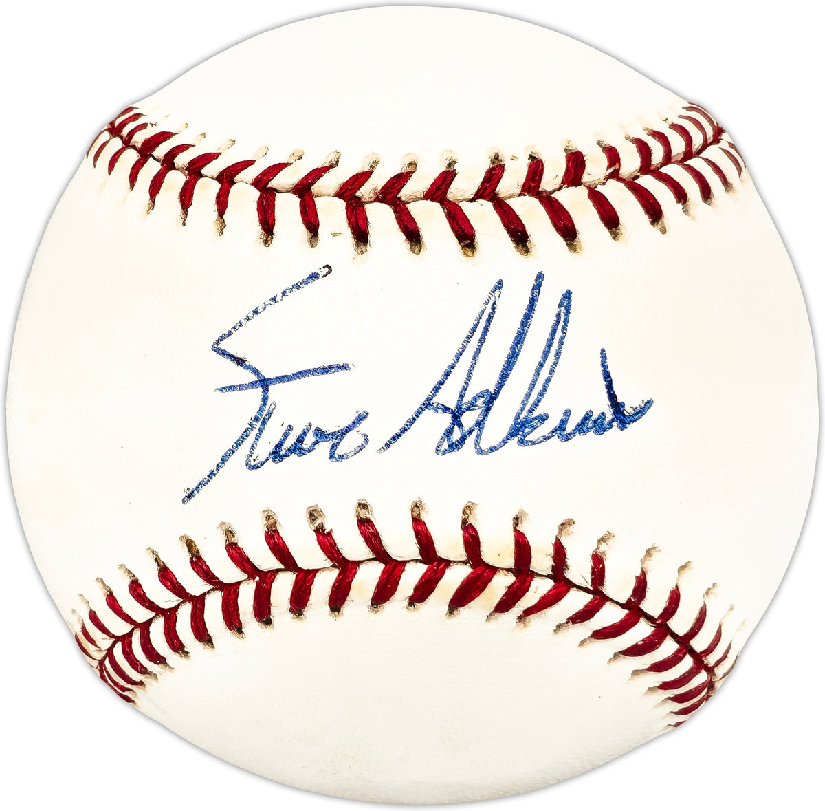Steve Adkins Autographed Official AL Baseball New York Yankees