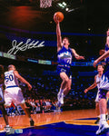 John Stockton Autographed 16x20 Photo Utah Jazz Beckett BAS Witness