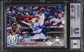 Juan Soto Autographed 2018 Topps Update Rookie Card #US104 Washington Nationals BGS 8.5 Auto Grade Near Mint/Mint 8 Beckett BAS Stock #213278