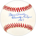 Wayne Terwilliger Autographed Official NL Baseball Brooklyn Dodgers "1951" Beckett BAS QR #BM25078