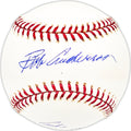 Bob Anderson Autographed Official MLB Baseball Chicago Cubs "Cubs 1957-62" Beckett BAS QR #BM25148