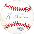 Al Santorini Autographed Official MLB Baseball St. Louis Cardinals Beckett BAS QR #BM25204
