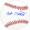 Bob Talbot Autographed Official MLB Baseball Chicago Cubs Beckett BAS QR #BM25267