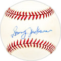 Sonny Jackson Autographed Official NL Baseball Atlanta Braves, Houston Astros Beckett BAS QR #BM25278