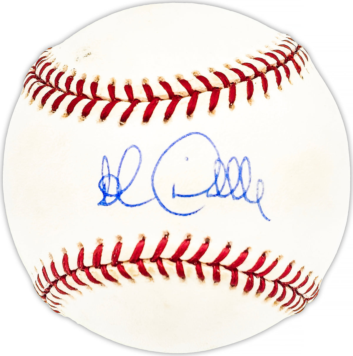 Rob Dibble Autographed Official NL Baseball Cincinnati Reds Beckett BAS QR #BM25661