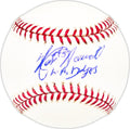 Ken Howell Autographed Official MLB Baseball Los Angeles Dodgers "LA Dodgers" Beckett BAS QR #BM25717