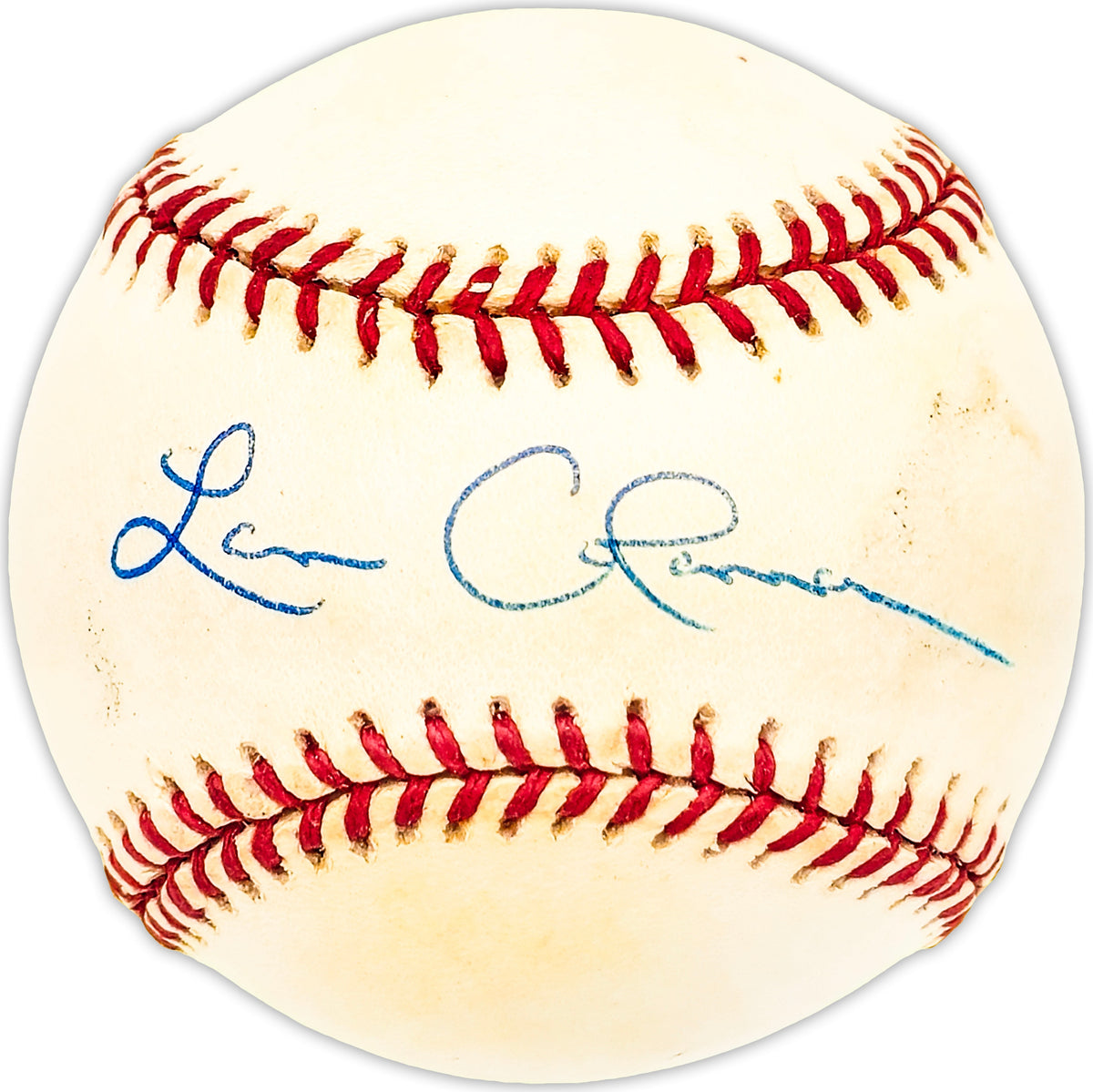Leonard Coleman Autographed Official NL Baseball NL President Beckett BAS QR #BM25740
