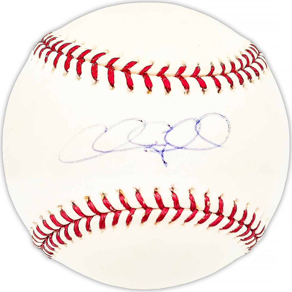 Chris Coghlan Autographed Official MLB Baseball Chicago Cubs Beckett BAS QR #BM25299