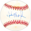 John O'Donoghue Autographed Official AL Baseball Indians, Pilots Beckett BAS QR #BM25310