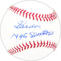 Jose Zardon Autographed Official MLB Baseball Washington Senators "1946 Senators" Beckett BAS QR #BM25372