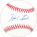 Hal Gilson Autographed Official MLB Baseball St. Louis Cardinals Beckett BAS QR #BM25374
